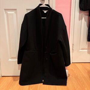 Old Navy Black Trench Coat